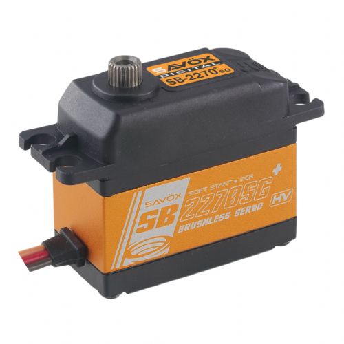 サボ High Voltage Brushless Digital Servo 0.12sec / 444oz @ 7.4V