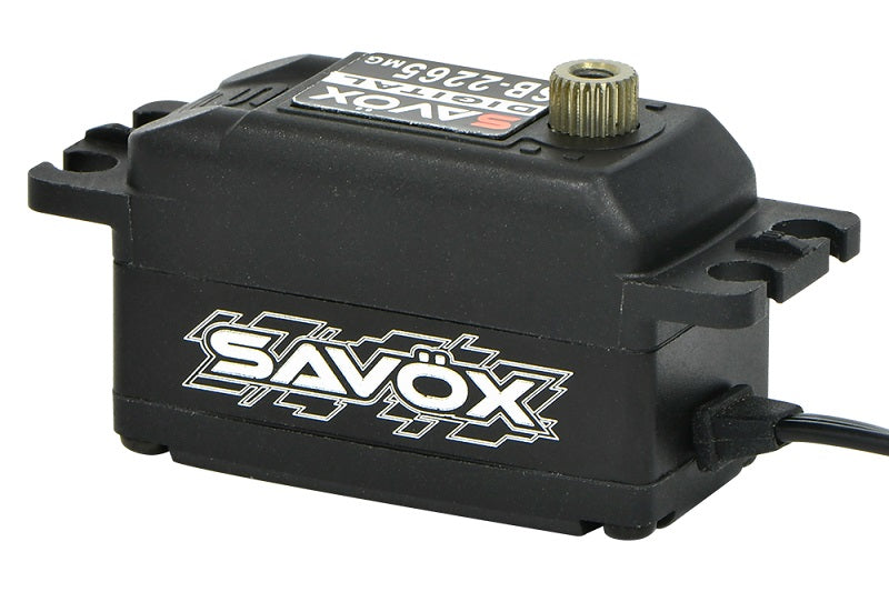 SB2265MGP-BE - Black Edition Low Profile High Voltage Brushless Digital Servo, 17.0kg/cm, 0.07s/60deg, 8.4V