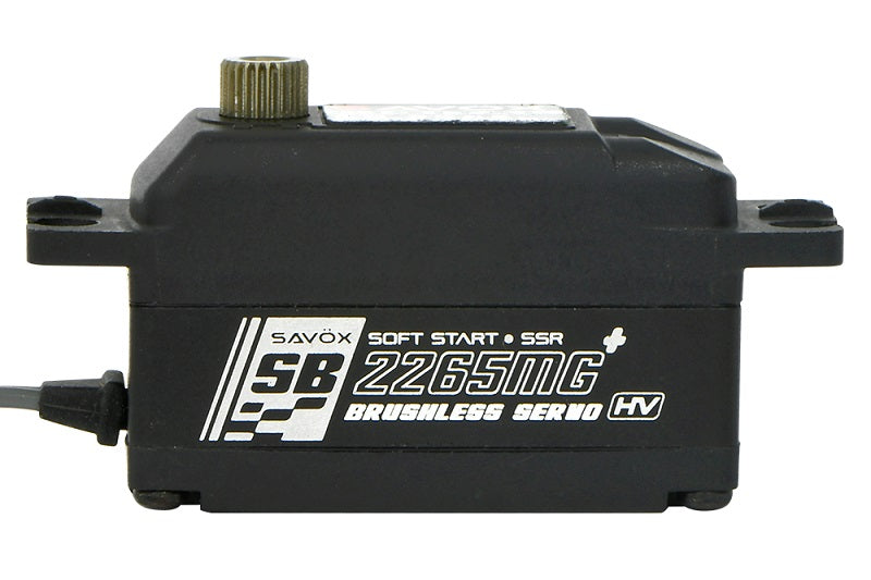 SB2265MGP-BE - Black Edition Low Profile High Voltage Brushless Digital Servo, 17.0kg/cm, 0.07s/60deg, 8.4V
