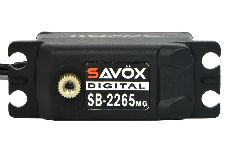 SB2265MGP-BE - Black Edition Low Profile High Voltage Brushless Digital Servo, 17.0kg/cm, 0.07s/60deg, 8.4V
