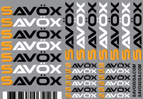 SAVSTICKERSET-Savox-Sticker-Set,