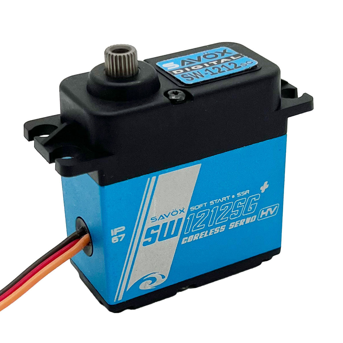 さわこ Waterproof High Torque, High Voltage Coreless Digital Servo