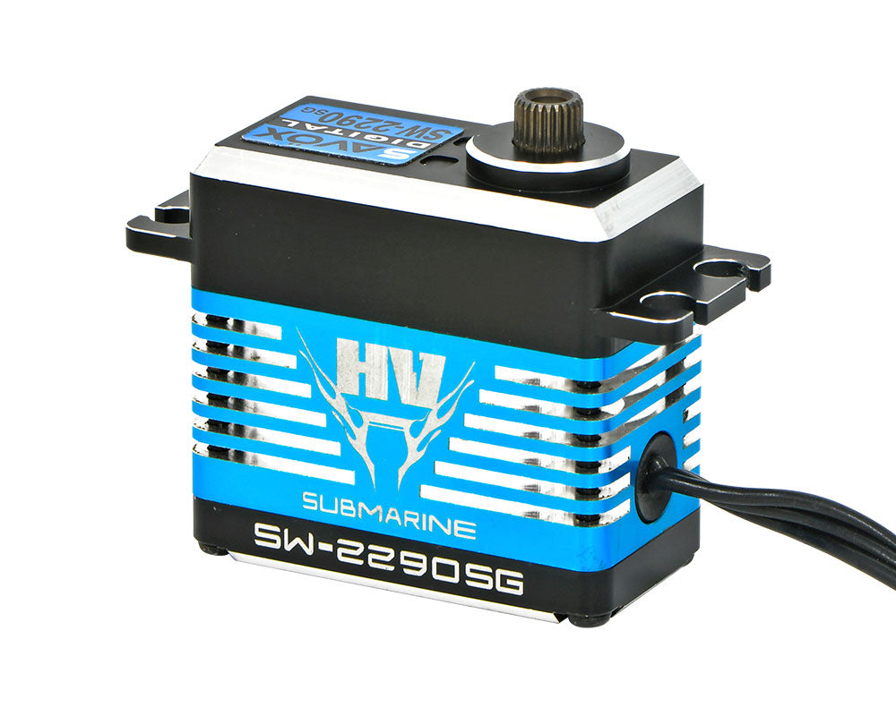 SW2290SG - Waterproof Premium, High Voltage, Brushless, Digital Servo 0.11sec / 972.1oz @ 8.4v