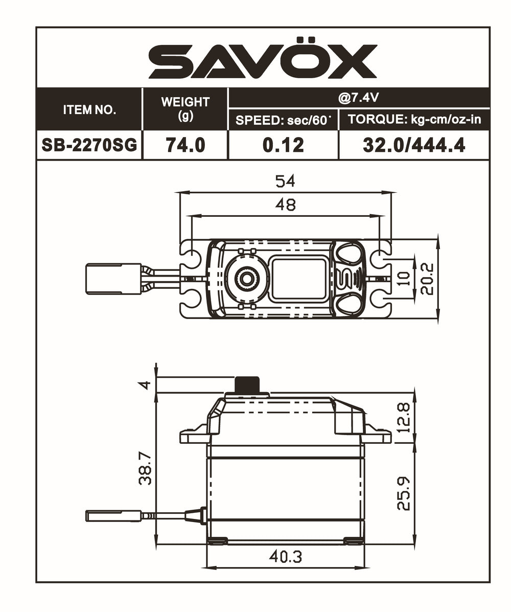 SB2270SG - DISCONTINUED - Please See SB2270SGP for Replacement