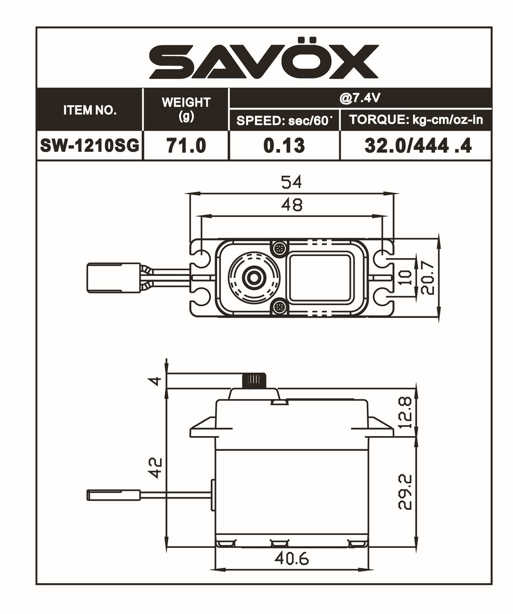 SW1210SG - DISCONTINUED - Please See SW1210SGP for Replacement