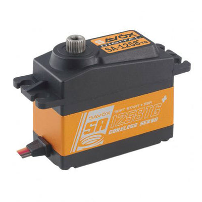 SA1258TGP - Standard Size Coreless Digital Servo with Soft Start, .08/166 @  6V