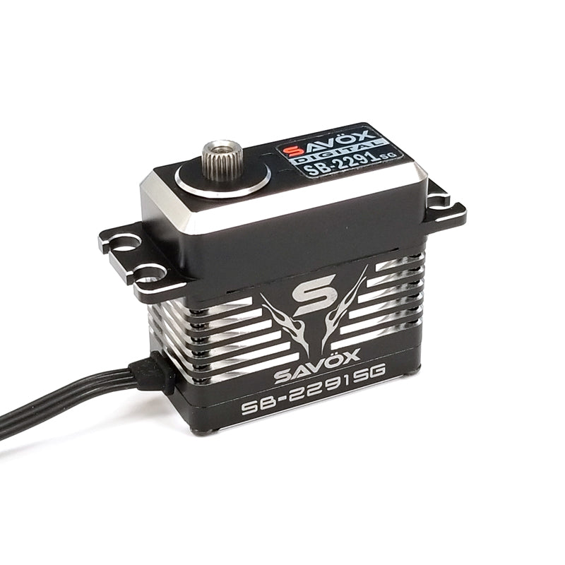 Monster High Speed Brushless Servo, Black Edition 0.042sec / 347oz @ 8.4V –  Savox USA