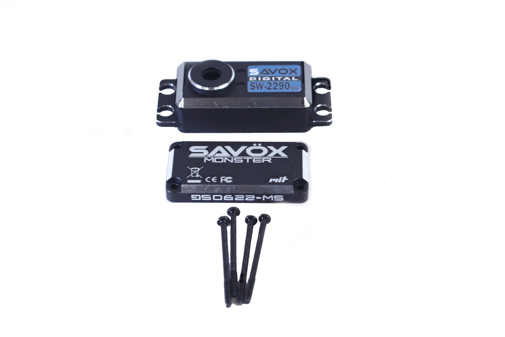 Savox CSA1230SG – Custodia Servo Superiore/Inferiore + Viti – Per SA1230SG