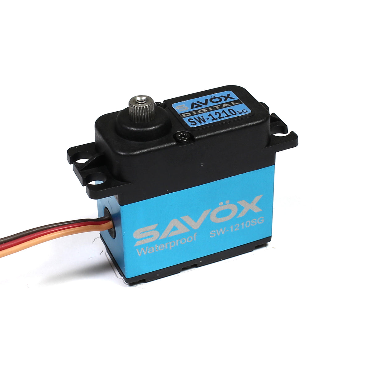 WATERPROOF CORELESS DIGITAL SERVO .13/444.4 ALUM CASE – Savox USA