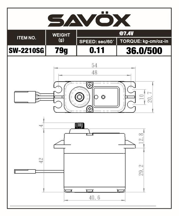 SW2210SG - DISCONTINUED - Please See SW2210SG-BE for Replacement